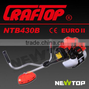 Grass trimmer/brush cutter 43cc NTB430B with CE GS EUII