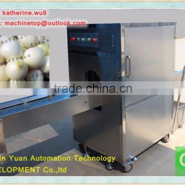 onion root cutting machine /onion root cutter/onion head and tail cutter/onion processing machine