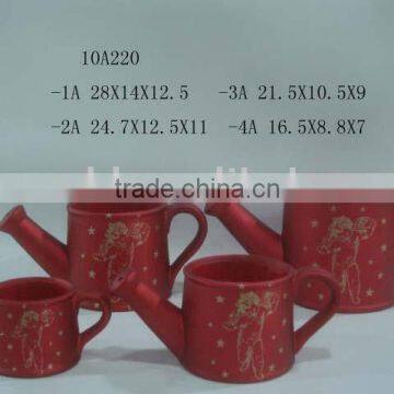 christmas ceramic water cane