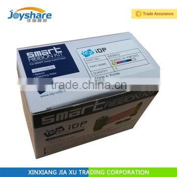 Factory directly provide full color ribbon with resin black overlay for smart-30/50 series