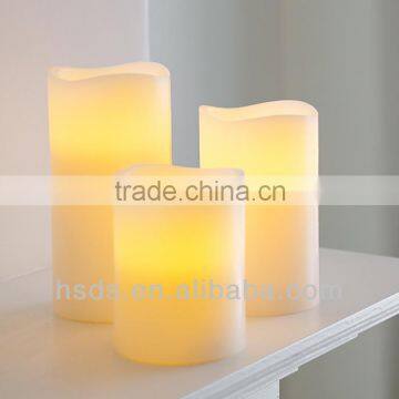 paraffin wax wholesale round led color changing candle