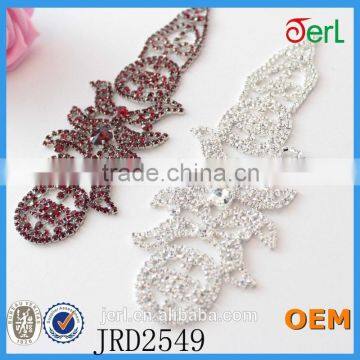 Shinning 888crystal sew on Rhinestone Applique&Lace