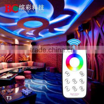Bincolor T3 R3 Mini LED RGB-контроллер с сенсорным управлением и пультом дистанционного управления