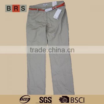 western popular adult men chinos trouser for sale