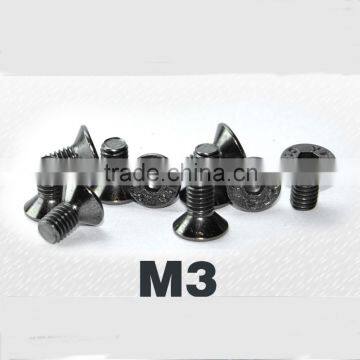 High strength class 12.9 alloy steel sunk screw