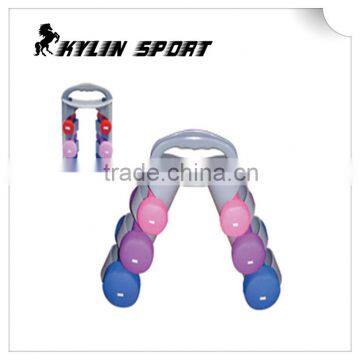 Neoprene Dumbbell Set With Rack