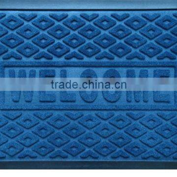 Nonslip Entrance Door Mat Recycled Needle Punch Floor Mat photo-3