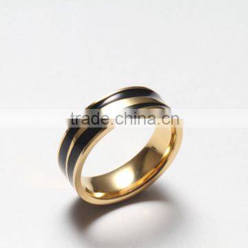 Cheap Gold Two Tone Mens Wedding Bands