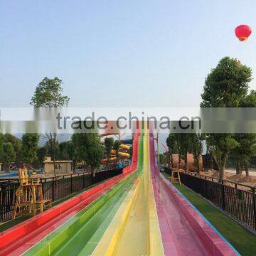 Professional outdoor waterpark fiberglass water slides for sale