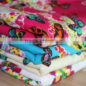 weving rayon fabric 100% printed cotton rayon fabirc for beddings home textile