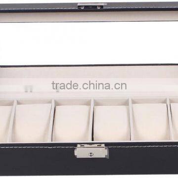 6pcs of Leather Watch Case