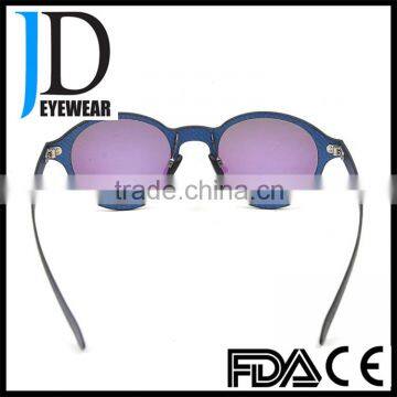 2016 Hot Custom Print Carbon Fiber Sunglasses Green Mirror