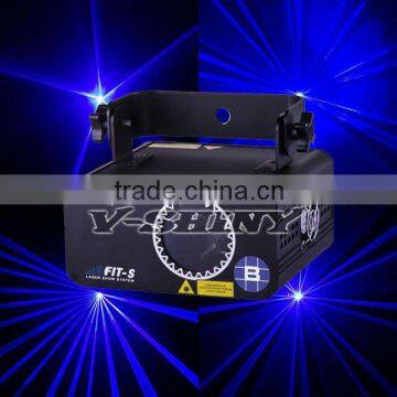 Charming pure blue laser light