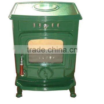 629 Enamel Green Non Boiler Stoves