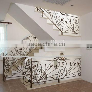 Wrought iron railing & indoor railing