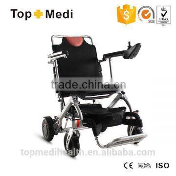 Cheap price handicapped foldable electric wheelchair