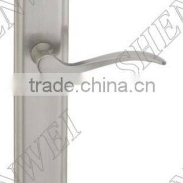 117-374 SN iron door handle on plate