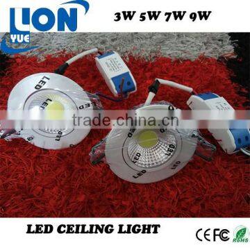 9W ALUMINUM COB LED CEILING LIHGT 3W 5W 7W 9W OF OPTION WITH HIGH QUANLITY &BEST PRICE photo-4