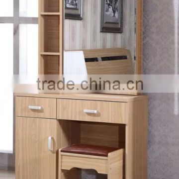 High quality desk dresser with sliding mirrorr for bedroom furniture