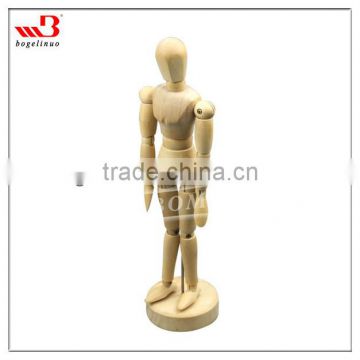 5.5 inches rotatable human body manikins wholesale art manikin wooden manikin