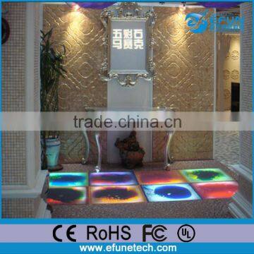 Anti Slip Lava Color Liquid Vinyl Floor, Decorative Self-adhesive Liquid Pvc Floor Tile photo-3
