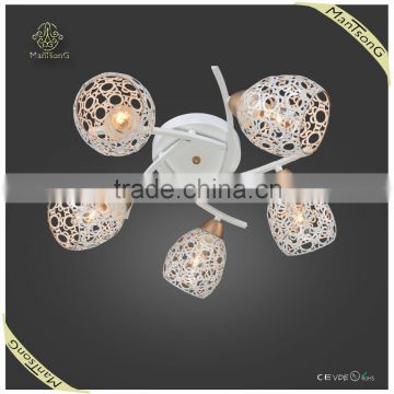 2016 hot sale classic home light fixture of metal shades ceiling light