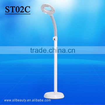 Foldable LED Magnifying Floor Lamp Cosmetic Magnify Skin 5 Times 8x