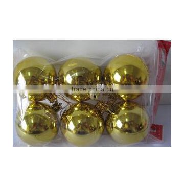 Colorful polished / glossy ornaments/Christmas tree polished / glossy ornaments