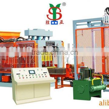 QT8-15 Fully automatic concrete block production line machine