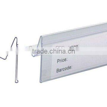 Clear Plastic Price Label Holder
