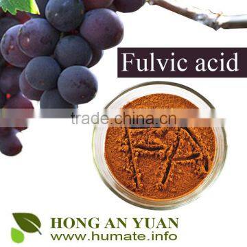 100% water soluble food grade fulvic acid