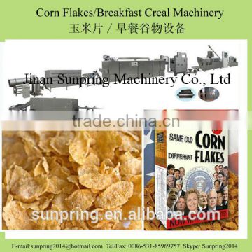 Original/spray sugar frosted corn flakes breakfast cereal making machine