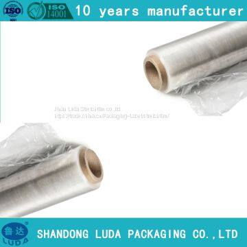 Factory direct sale white stretch wrap film