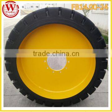 China Famous Brand Neumaticos Solidos WonRay Series Cheap Chinese Tires 12.00-20 With Long Life photo-2