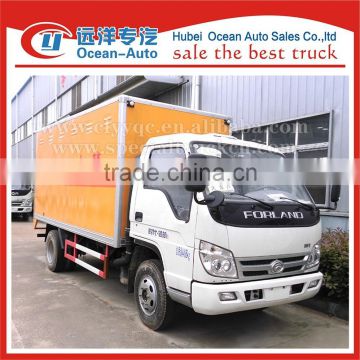 China small mini size pickup van truck for transport explosive