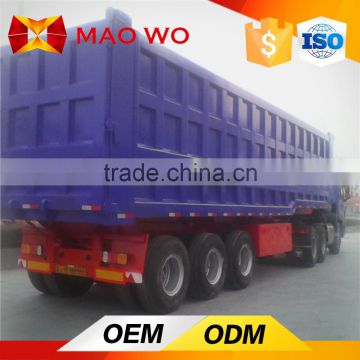 China strong cargo box van side door rawning semi trailer