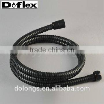 CL002 Golded Color Double Lock Brass Flexible Shower Hose photo-3