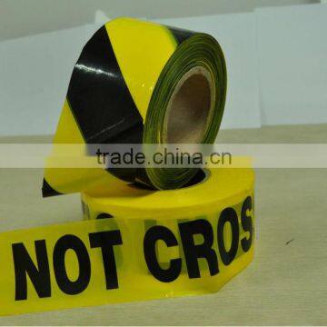 PE NON adhesive warning tape Caution Just Married Tape Crime Scene Style Party Tape