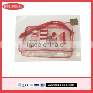 Transparent Waterproof Travelling Fashion Clear PVC Cosmetic Bag