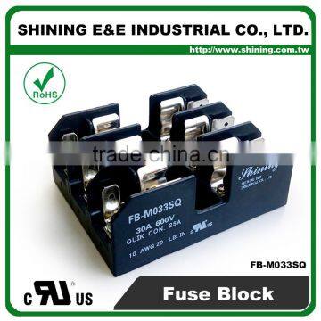FB-M033SQ UL Approved Equal To Bussmann 3 Pole 30A Ceramic Fuse Box photo-2