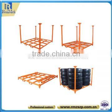 Heavy Duty Floor-Standing Metal Tire Storage Stand Holder photo-4
