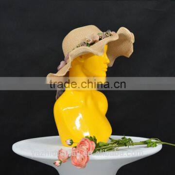 Wholdesale Realistic Female Head Mannequin for Wig and Hat Display photo-5