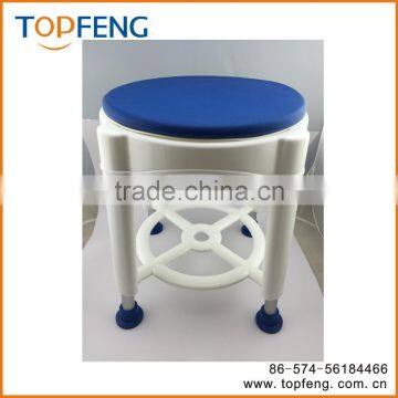 Swivel Bath Stool/ Rotating Shower Stool/height Adjustable Bath Seat/Swivel Bath Stool With Rotating Padding Seat photo-2
