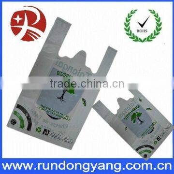Wholesale Plastic T-shirt Bag With High Quanlity for Packaging