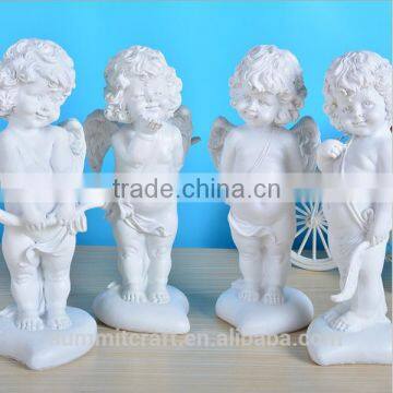 Wedding table centerpieces decoration white love cupid statues