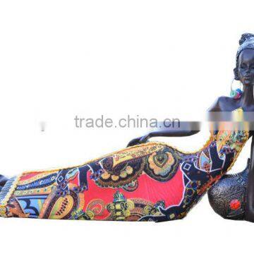 2014 New Tourist Souvenir Resin Fabric Black Lady photo-4