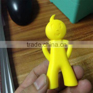 2105 hot sale food grade cartoon boy design silicone chopstic holders for kids