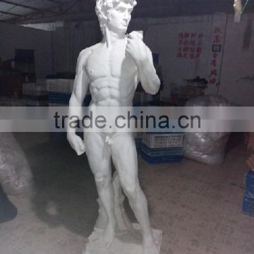 Hand Carved White Marble David Statue