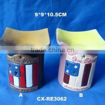 Ceramic oil burners