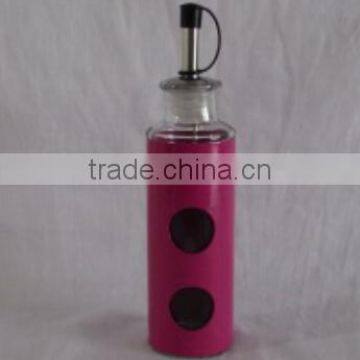 ROHS Colorful Vintage Glass Bottle Oil With Best Quality and Low Price photo-6